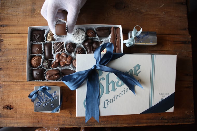 Old City's Shane Confectionery's delicious chocolate bonbons and hot drinking chocolate is available for pick up and delivery throughout the area.