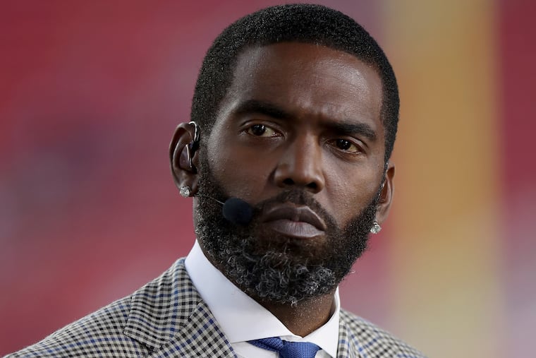 Randy Moss was inducted into the Pro Football Hall of Fame in 2018.