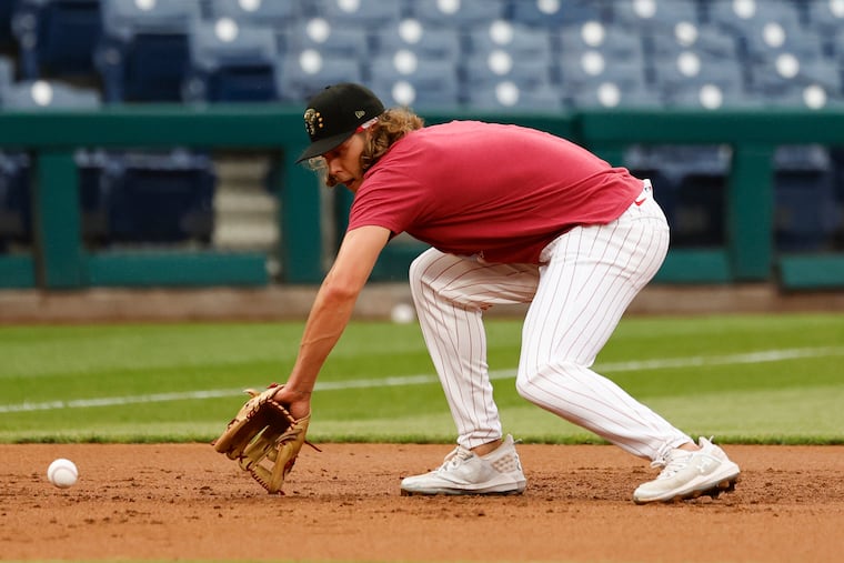 Alec Bohm is expected to be back in the lineup at third base in Game 3 of the NLDS on Tuesday.