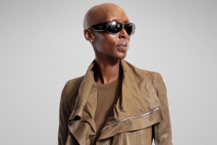 This head-to-toe Mocha Mousse look by Rick Owens is available at Joan Shepp. It is not only the color of espresso martinis, hot chocolate, and rich wood, it's the nude for women of color.