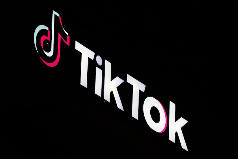 A TikTok sign is displayed on top of their building in Culver City, Calif., on Tuesday, Dec. 3, 2024.
