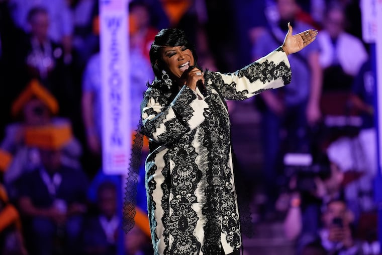 Patti LaBelle performs during the Democratic National Convention in Chicago in August. She plays the Xcite Center at Parx Casino in Bensalem on Friday. (AP Photo/Paul Sancya)