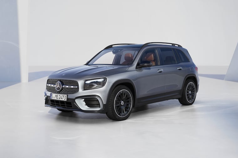 The 2024 Mercedes Benz GLB is the more sedate version of the AMG-enhanced small SUV.