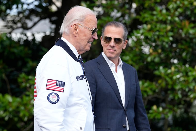 President Joe Biden's failure to follow through on his previous statements that he would not pardon his son, Hunter, undercuts Biden's moral authority and adds to the distrust in government, writes the Editorial Board.